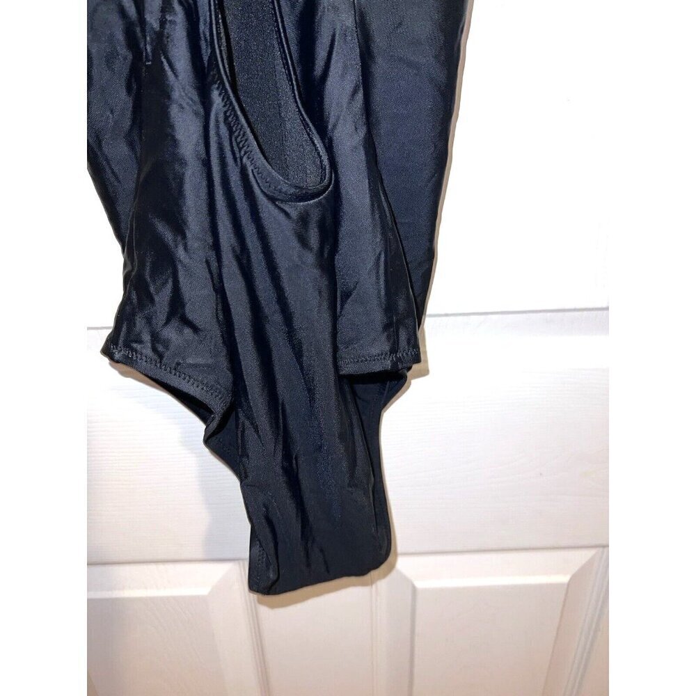 NWT J. CREW High-support Cross-Back One-Piece Black Style BR016 Sz 6 - Picture 10 of 16